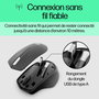 HP Souris Sans Fil Silent 280M - Clics Silencieux, Autonomie 18 Mois, Ergonomique, Bluetooth pour Ordinateur Portable et PC