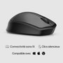 HP Souris Sans Fil Silent 280M - Clics Silencieux, Autonomie 18 Mois, Ergonomique, Bluetooth pour Ordinateur Portable et PC