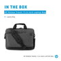 HP Sacoche Renouvelée Renew pour Ordinateur Portable 15.6 Pouces, Poches d'Organisation et Sangle, Imperméable, Fabriqué en Plastique Recyclé