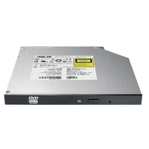 Asus SDRW-08U1MT Graveur DVD/CD interne Slim SATA Noir - Vitesse 8X - Support M-Disc - Économie d'énergie