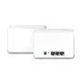 Mercusys Halo H70X Pack, système Mesh WiFi 6 double bande AX1800, couverture toute maison, 3 unités