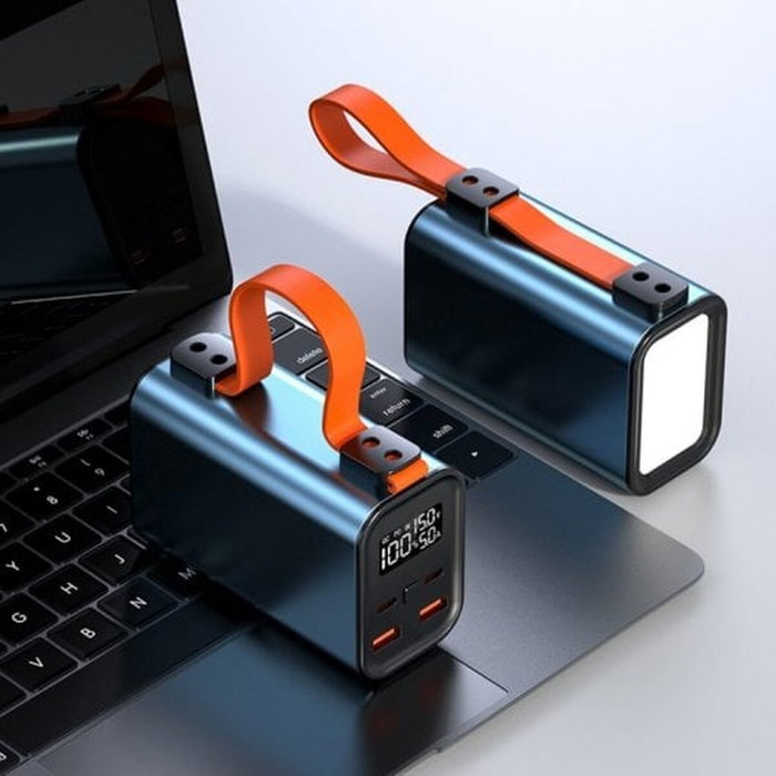 Power Bank LEOTEC LEPOW100W30K Noir Multicouleur 30000 mAh (20 Unités)