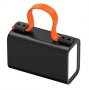 Leotec Bateria Externa Powerbank 30000 mAh USB-C Charge Rapide 4 Appareils LED Aluminium Noir
