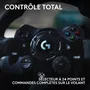 Logitech G Volant de Course G923 avec Pédales - Compatible Xbox Series X/S, One et PC - Technologie TRUEFORCE