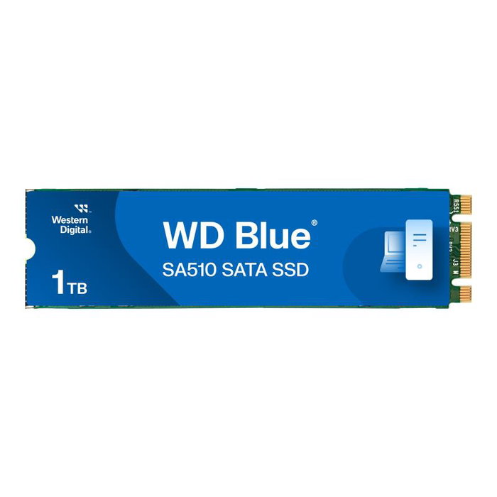 Western Digital SSD interne Blue SA510 1 To M.2 2280 WDS100T3B0B - Lecteur à état solide SATA III 6 Gb/s Western Digital SSD interne Blue SA510 1 To M.2 2280 WDS100T3B0B - Lecteur à état solide SATA III 6 Gb/s