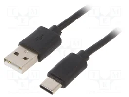 GEMBIRD Câble USB 2.0 Cablexpert USB A vers USB C 1m noir