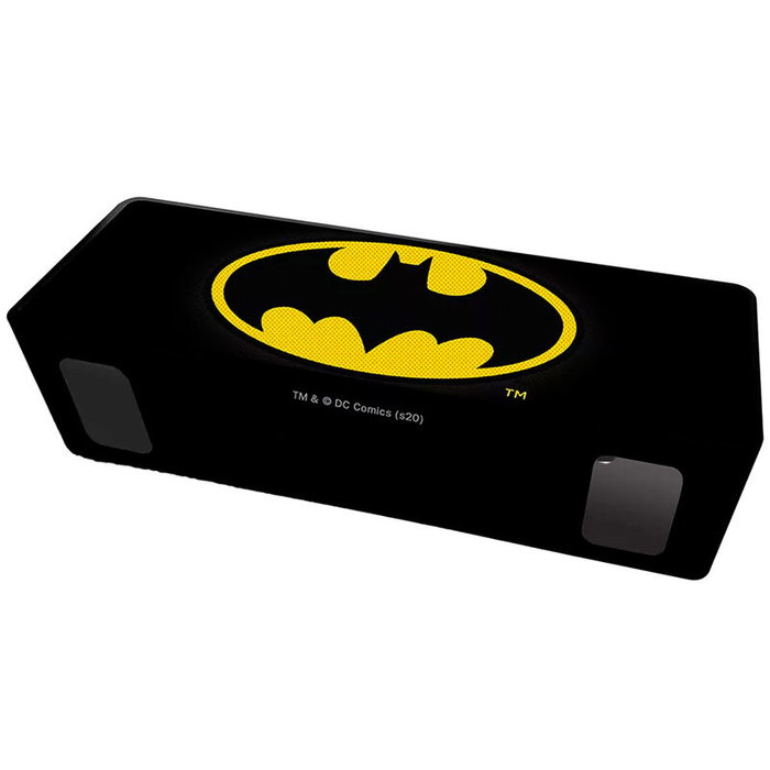 DC Comics - Enceinte portable Bluetooth Batman - 10W RMS, batterie 2000 mAh, AUX, lecture USB/microSD, mains libres