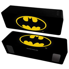 DC Comics - Enceinte portable Bluetooth Batman - 10W RMS, batterie 2000 mAh, AUX, lecture USB/microSD, mains libres