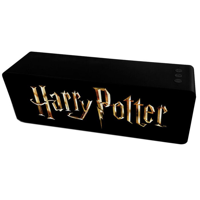 Enceinte portable Bluetooth avec licence Harry Potter - Puissance 10W, batterie 2000 mAh, lecteur USB/microSD, entrée AUX, mains libres
