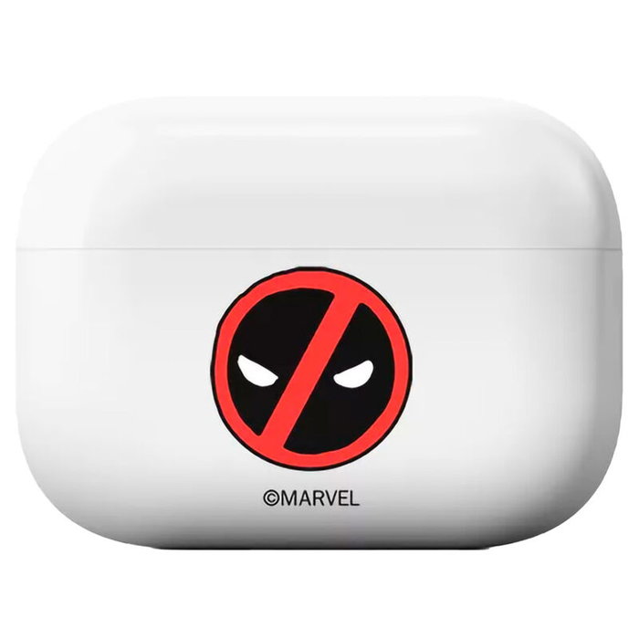 Apple Etui de protection coque pour AirPods Pro avec motif Deadpool Marvel - ABS