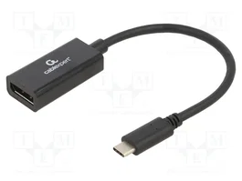 GEMBIRD Adaptateur Cablexpert DisplayPort 1.2 vers USB 3.1, 0,15m, noir