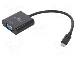 GEMBIRD Adaptateur Cablexpert USB 3.1 vers VGA Full HD 1080p noir