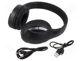 GEMBIRD BTHS-01-BK Casque sans fil avec microphone noir
