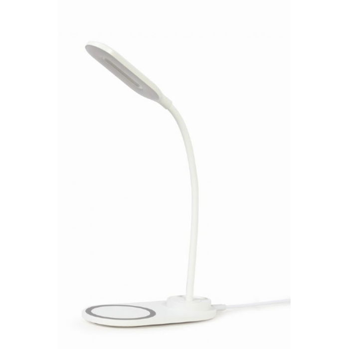 Lampe de bureau GEMBIRD TA-WPC10-LED-01-W Blanc Lampe de bureau GEMBIRD TA-WPC10-LED-01-W Blanc