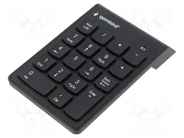 GEMBIRD KPD-W-02 Pavé numérique sans fil noir USB A