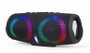 GEMBIRD Haut-parleur Bluetooth avec diode LED, noir