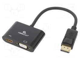 GEMBIRD Convertisseur DisplayPort 1.2 vers HDMI et VGA 4K