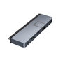 Hyper HyperDrive DUO PRO Hub USB-C 7 Ports avec HDMI 4K 60Hz, Thunderbolt 4, Ethernet Gigabit, USB-A/C, Audio - Compatible MacBook Pro/Air (2016-2021), PC, iPad