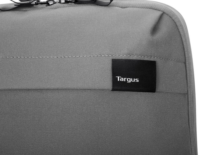 Targus Sagano Mochila 15.6 Pouces Grise, Sac à Dos avec Serrure, Matériau Recyclé RPET 500