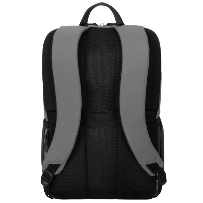 Targus Sagano Mochila 15.6 Pouces Grise, Sac à Dos avec Serrure, Matériau Recyclé RPET 500