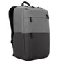 Targus Sagano Mochila 15.6 Pouces Grise, Sac à Dos avec Serrure, Matériau Recyclé RPET 500