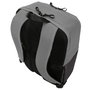 Targus Sagano EcoSmart Travel Backpack pour PC Portable 15.6 Pouces, Noir/Gris, Fabriqué à partir de Bouteilles Recyclées, Protection SafePort, Anti-RFID, Taille: 33 x 19 x 53 cm