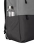 Targus Sagano EcoSmart Travel Backpack pour PC Portable 15.6 Pouces, Noir/Gris, Fabriqué à partir de Bouteilles Recyclées, Protection SafePort, Anti-RFID, Taille: 33 x 19 x 53 cm