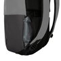 Targus Sagano EcoSmart Travel Backpack pour PC Portable 15.6 Pouces, Noir/Gris, Fabriqué à partir de Bouteilles Recyclées, Protection SafePort, Anti-RFID, Taille: 33 x 19 x 53 cm