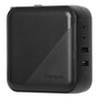 Targus APA109GL Adaptateur Secteur Universel 100 W avec 4 Ports USB (2 USB-A + 2 USB-C) Noir