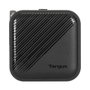 Targus APA803GL Adaptateur Secteur 65 W avec USB C et USB A, Noir, Charge Rapide Power Delivery