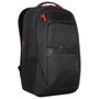 Targus Strike II Mochila Gaming 17.3 Pouces Noir - Sac à Dos pour Ordinateur Portable avec Poches et Compartiments