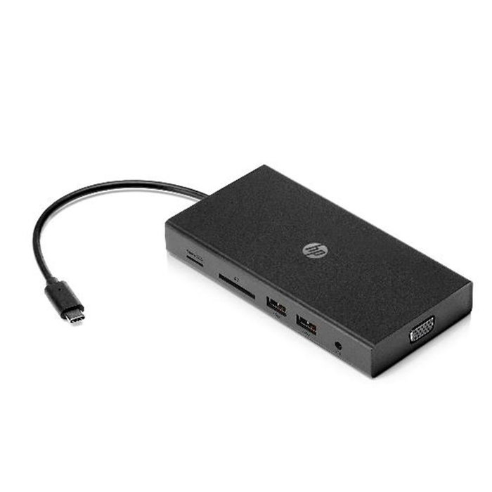 HP Travel USB-C Multi Port Hub Noir HP Travel USB-C Multi Port Hub Noir