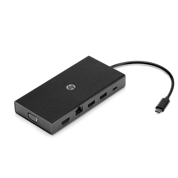 HP Travel USB-C Multi Port Hub Noir HP Travel USB-C Multi Port Hub Noir