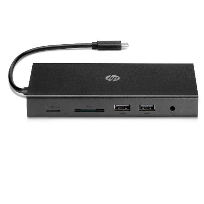 HP Travel USB-C Multi Port Hub Noir HP Travel USB-C Multi Port Hub Noir