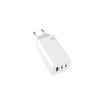 Chargeur mural LEOTEC 65W GaN 2 USB-C PD Blanc 65 W