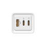 Chargeur mural LEOTEC 65W GaN 2 USB-C PD Blanc 65 W