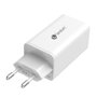 Leotec Chargeur Murale 65W GaN Carte Rapide USB-C PD 2 Ports + USB-A