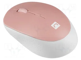 NATEC HARRIER 2 Souris sans fil optique blanc et rose