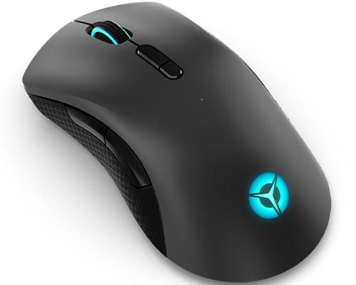 Lenovo Legion M600 - Souris de jeu sans fil ambidextre, autonomie 200h, charge rapide USB-C, capteur 16000 DPI, 9 boutons, 2 zones RGB