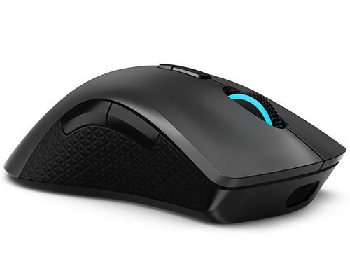 Lenovo Legion M600 - Souris de jeu sans fil ambidextre, autonomie 200h, charge rapide USB-C, capteur 16000 DPI, 9 boutons, 2 zones RGB
