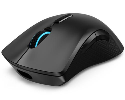 Lenovo Legion M600 - Souris de jeu sans fil ambidextre, autonomie 200h, charge rapide USB-C, capteur 16000 DPI, 9 boutons, 2 zones RGB