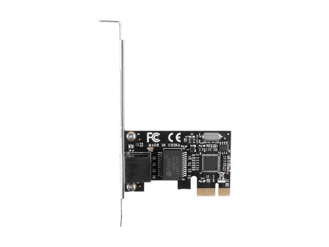 Lanberg Tarjeta Red Ethernet RJ45 PCI-E Gigabit 1000Mbps Realtek RTL8111C