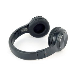 GEMBIRD Casque sans fil noir avec microphone