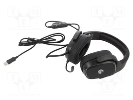 GEMBIRD GHS-SANPO-S300 Écouteurs gaming 7.1 noir avec microphone