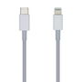 Câble USB-C vers Lightning Aisens A102-0442 Blanc 1 m
