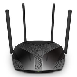 Mercusys MR80X Routeur Wi-Fi 6 AX3000 Gigabit Double Bande, 4 Antennes, Ports Gigabit Ethernet, MU-MIMO, OFDMA
