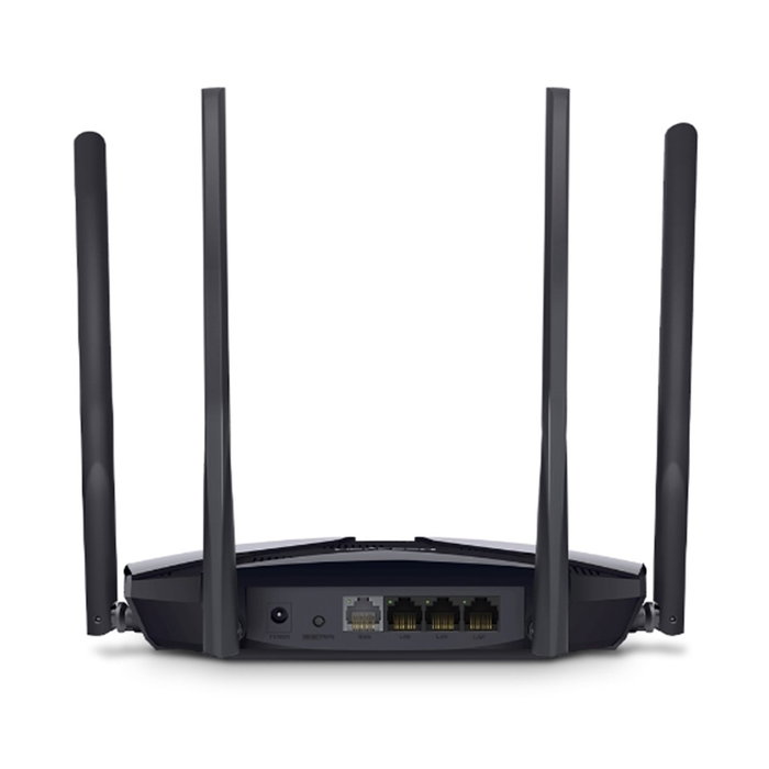Mercusys MR80X Routeur WiFi 6 AX3000 Double Bande 3000Mbps 4 Antennes Gigabit