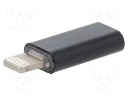 GEMBIRD Adaptateur Lightning vers USB C Cablexpert noir