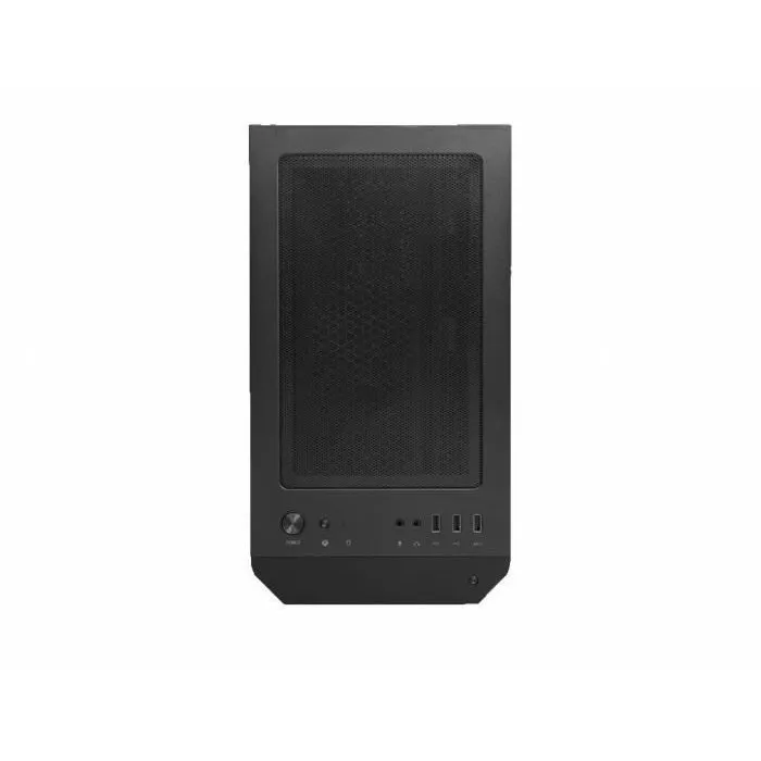 MSI MAG Forge M100R - Boîtier PC Gaming - Moyen Tour - Noir - avec 4 ventilateurs ARGB 120 mm, panneau latéral en verre trempé, Micro-ATX