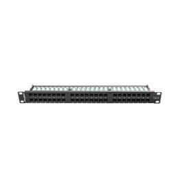 Lanberg Panneau de brassage 48 ports 1U noir